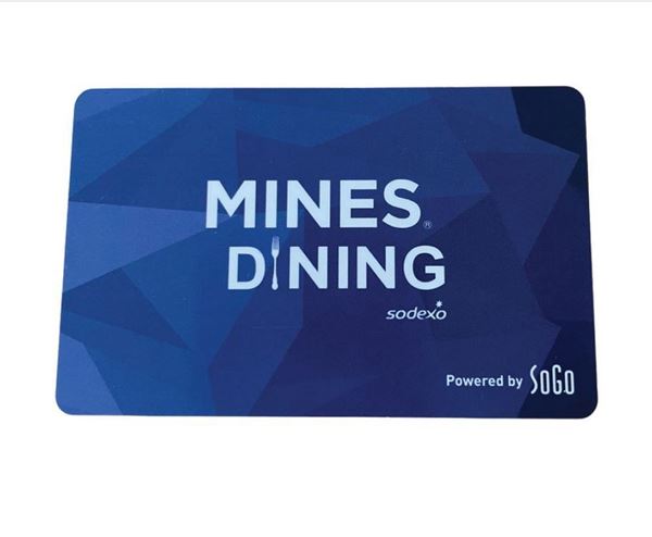 Picture of $25 Mines Dining Cash Card